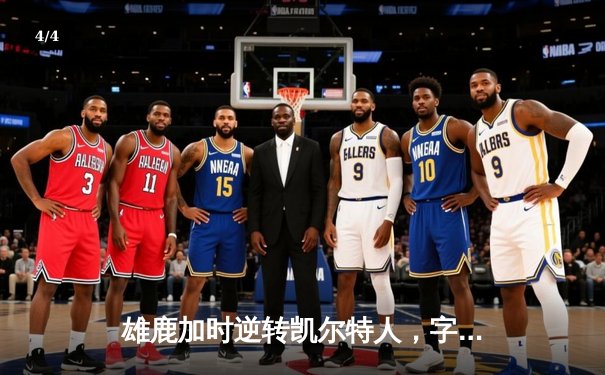 雄鹿加时逆转凯尔特人，字母哥44分创赛季新高 - 4